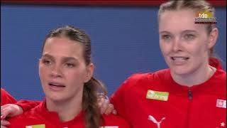 Europeo Femenino Austria-Hungría-Suiza 2024 - 2º Fase 4º Partido Grupo II. Dinamarca vs. Países 